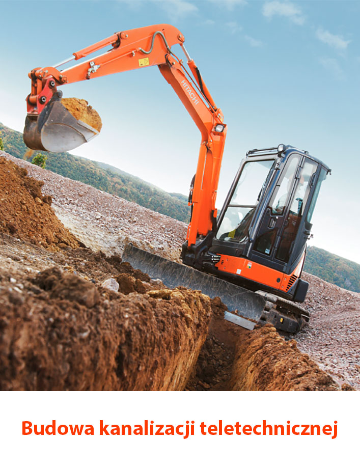 Budowa kanalizacji teletechnicznej